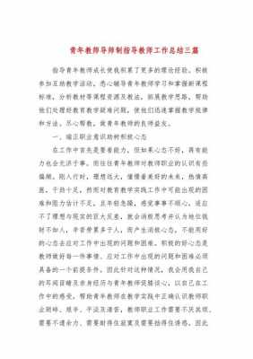 指导青年教师过程材料（指导青年教师过程材料总结）-图3