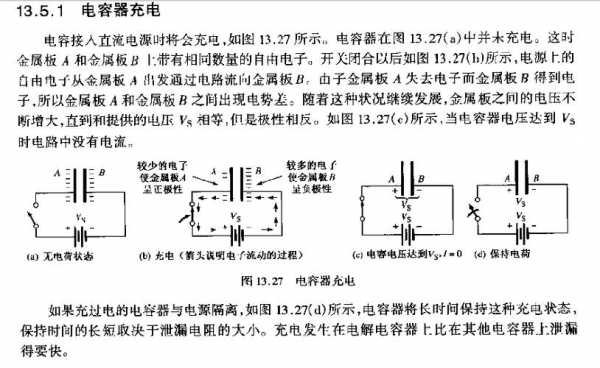 电容器在充电过程中（电容器在充电过程中将什么能转化为什么能）-图2