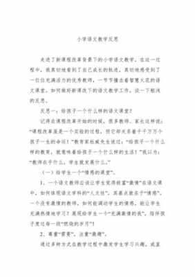 小学教学过程反思（小学教学反思范文）-图3