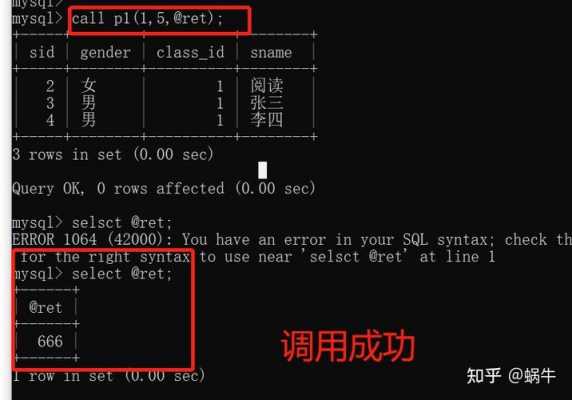 excel调用存储过程（如何调用存储过程和函数）-图2