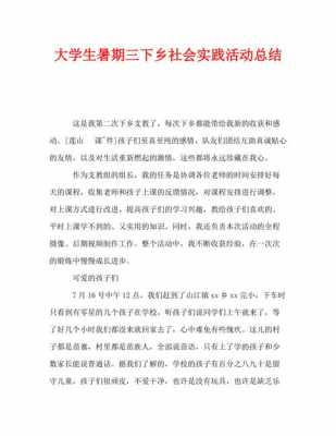 暑假实践过程简要总结（暑假实践活动总结怎么写）-图3