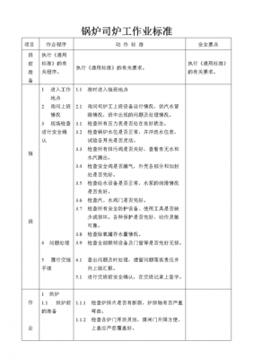 司炉过程控制表（司炉工操作视频）-图1