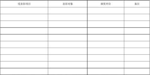 评奖过程记录（评奖过程记录表怎么写）-图3