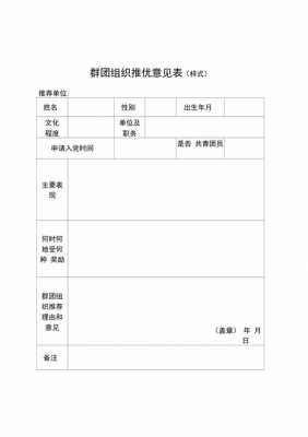 群团推优材料过程（群团推优意见50字）-图2