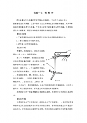 惯性称实验总过程（惯性秤实验过程）-图1