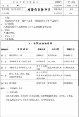 过程检验指导书（过程检验指导书如何编制）-图3