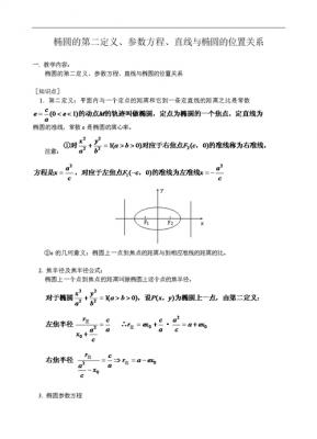 椭圆概念的形成过程（椭圆的基本概念）-图2