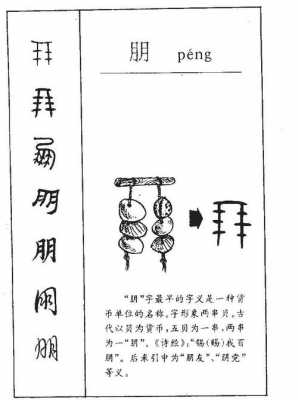 朋的演化过程（朋的演化过程前4个）-图2