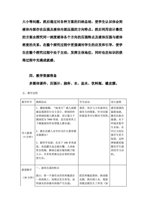 压强教学过程设计（压强的教学设计带设计意图）-图3