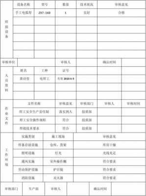 焊接特殊过程确认表（焊接特殊过程确认记录表）-图3