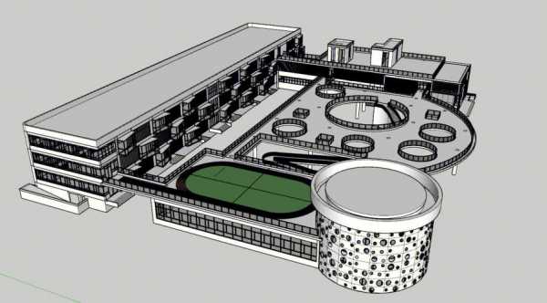 教学楼建模过程（教学楼建模过程视频）-图1