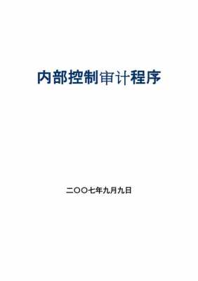 内部控制审计的过程（内部控制的内部审计）-图3