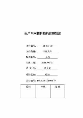 生产过程物料（生产过程物料损耗管理）-图1