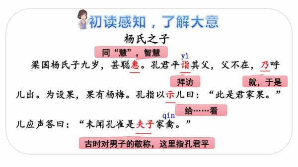 杨氏之子教研过程（杨氏之子教学试讲）-图3